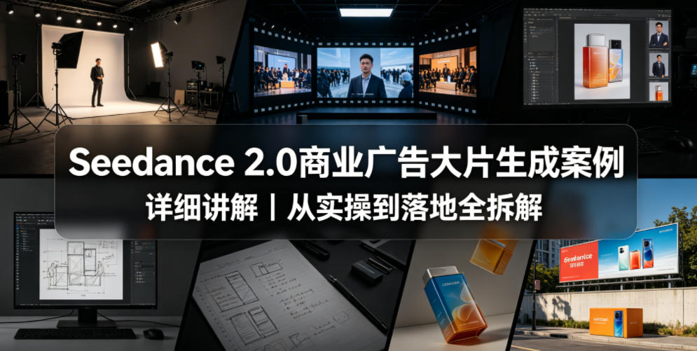 Seedance 2.0商业广告大片生成案例详细讲解｜从实操到落地全拆解-优优云